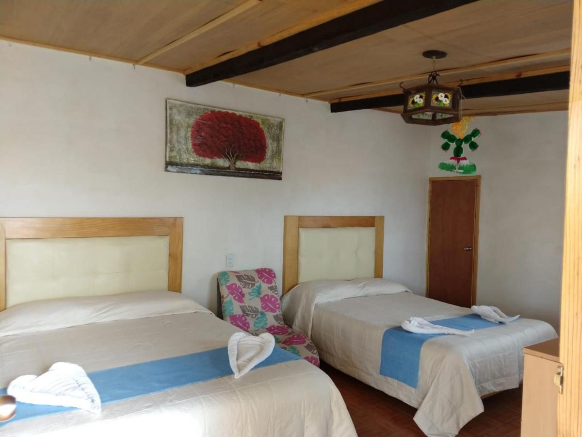 Cabanas Tipo Habitacion Planta Alta En Zacatlán Esterno foto